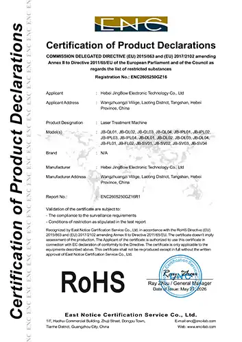 ISO Certificate
