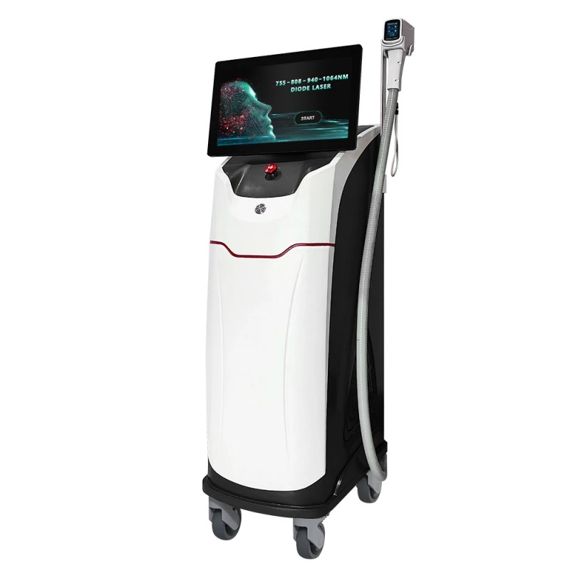 Advanced 2000W 4-Wavelength Diode Laser Hair Removal Machine (755nm/808nm/940nm/1064nm)