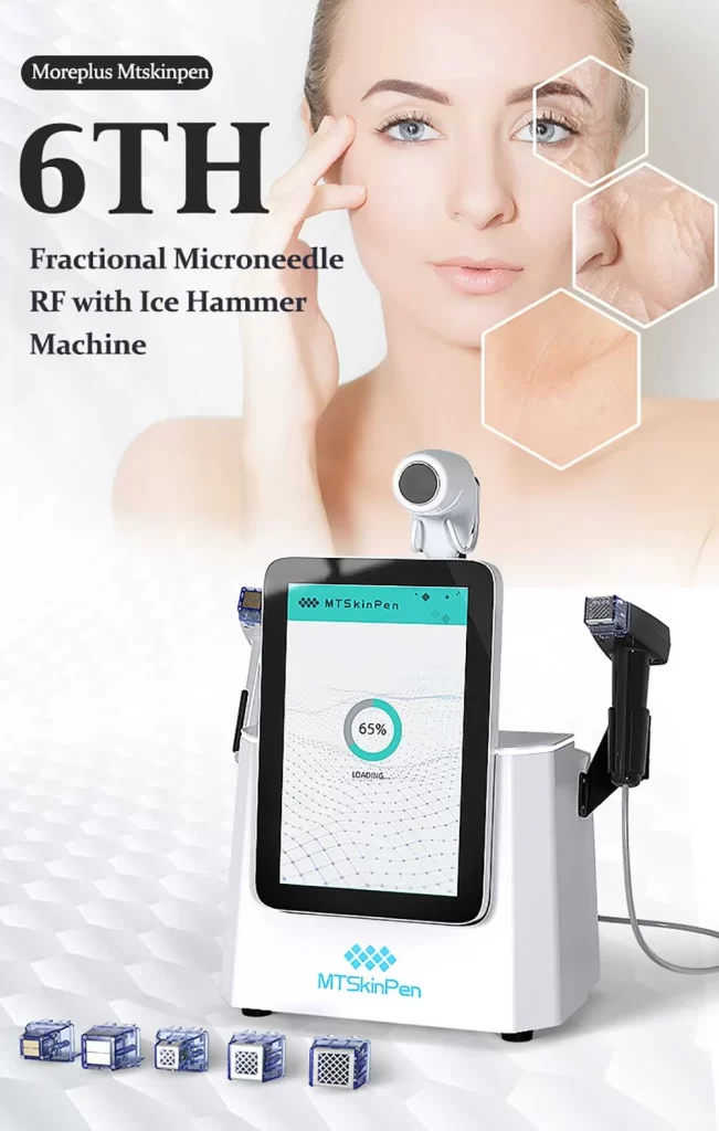 professional portable fractional rf microneedling beauty machine (jb fr01)