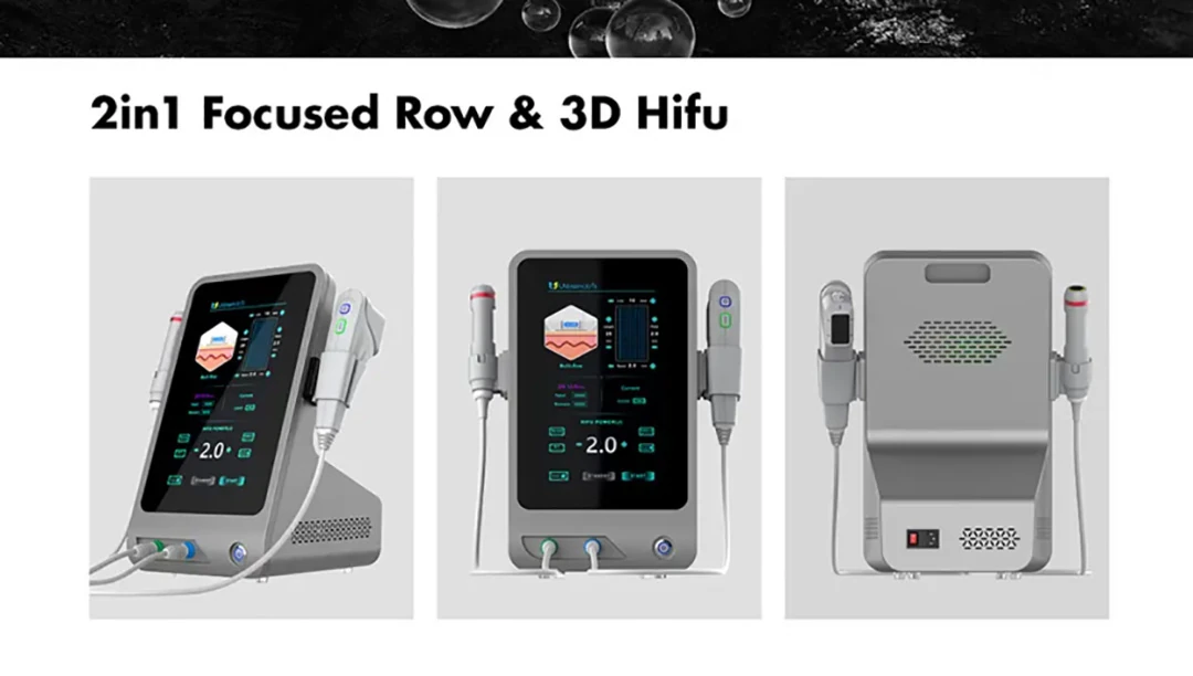 advanced 2 in 1 360 focused hifu machine face lifting device