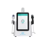 JB-FR01 (MTSkinPen) Portable Fractional RF microneedling machine with 12.1-inch touch screen, dual handles, and ice hammer for skin rejuvenation and scar reduction banner