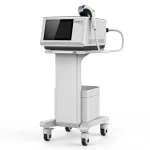 Professional focused shockwave therapy machine for chronic pain relief and erectile dysfunction treatment using ESWT technology banner