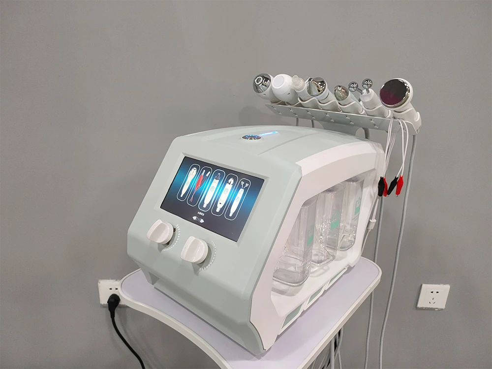 hydra dermabrasion machine in a cyprus beauty salon — a partnership since 2015 2
