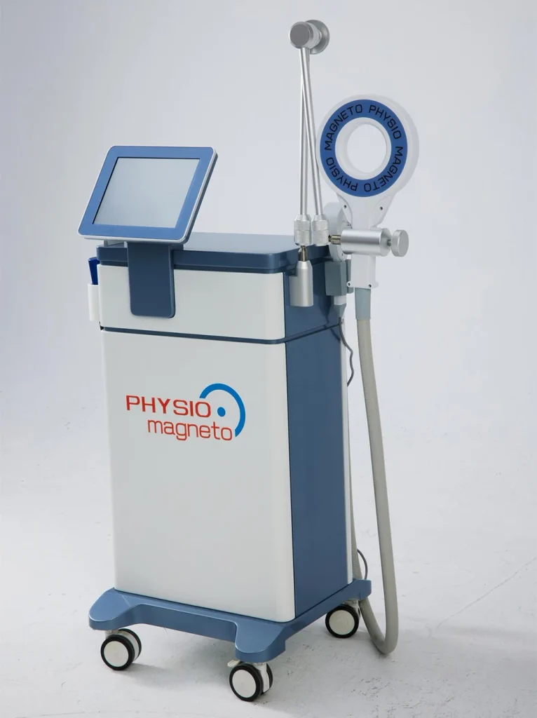 magnetic shockwave therapy machine in a mexican clinic — when a client becomes your reference